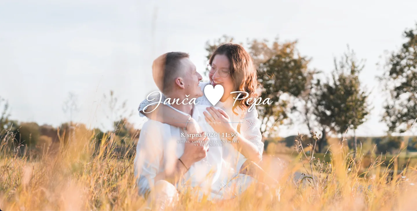 Screenshot webu Janča & Pepa